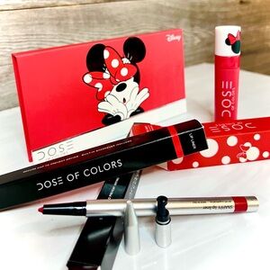 Dose of Colors SET ๐ Eyeshadow/Blush Palette, Liquid Matte Lipstick, Lip Liner